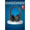 AsilTech Kulak Üstü Kablosuz Bluetooth Kulaklık Yüksek Ses Kaliteli ANC Özelliği
