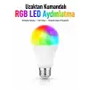 AsilTech Kumanda Destekli Çok Renkli Akıllı LED Ampul
