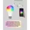 AsilTech Kumanda Destekli Çok Renkli Akıllı LED Ampul