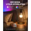 AsilTech Kumanda Destekli Çok Renkli Akıllı LED Ampul Yeni Nesil
