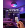 AsilTech Kumanda Destekli Çok Renkli Akıllı LED Ampul Yeni Nesil