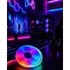 AsilTech Kumandalı Su Geçirmez RGB Led Şerit Işık Müzik Senkronlu Neon Led