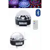 AsilTech Küre Disko Topu Müzik Çalar Renkli Lazer Işıklı Bluetooth Disko Parti Işığı Kumandalı