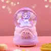 AsilTech Kuromi Işıklı Müzikli Kar Küresi Orta Boy Model 1