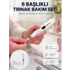 AsilTech Kurutma Özellikli Manikür Pedikür Cihazı Şarj Edilebilir