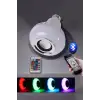 AsilTech Lamba Led Hoparlör Dayanıklı ve Uzun Ömürlü Bluetooth Hoparlör