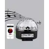 AsilTech LED Disko Küresi Bluetooth Hoparlörlü Ritimle Senkronize Döner Işıklı
