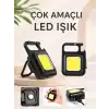 AsilTech Led Işık Acil Durum Işığı Çok Fonksiyonlu Mıknatıs Özelliği