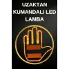 AsilTech Led Işık El İşareti Araç Camı İçin Uzaktan Kumandalı