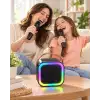 AsilTech LED Işıklı Bluetooth Karaoke Hoparlör Seti