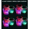 AsilTech LED Işıklı Eğlence Bardak Seti 12 Adet