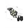 AsilTech LED Lamba-Güneş Paneli Destekli Uzaktan Kumandalı Solar LED Lamba