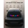 AsilTech LED Matrix Piksel Panel Işığı USB Uygulama Kontrollü Kaydırmalı Yazı Ekranı