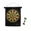AsilTech Manyetik Dart Oyunu Katlanabilir Güvenli Dart Seti 6 Ok Hediyeli