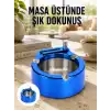 AsilTech Masa Üstü Çakmaklı Küllük Paslanmaz Metal Gövde Yeni Nesil