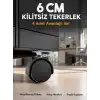 AsilTech Masa ve Koltuk İçin Kilitsiz Tekerlek Seti 6 cm