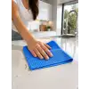 AsilTech MAVİ KARELİ BEZ