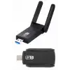 AsilTech Mbps Wifi Alıcı Kablosuz Wifi Adaptörü Çift Band Çift Antenli