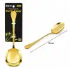 AsilTech Metal Servis Kaşığı - 21 cm - Gold Renk
