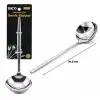 AsilTech Metal Servis Kepçesi - Krom Renk - 24.5 cm