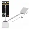 AsilTech Metal Servis Spatulası - Krom Renk - 27 cm - Paslanmaz Çelik