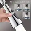 AsilTech Metalik Musluk Başlığı 3 Fonksiyon