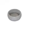 AsilTech Mikopet Organik Seramik Mama Kabı Gri