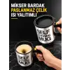 AsilTech MİKSER BARDAK PASLANMAZ ÇELİK ISI YALITIMLI