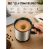 AsilTech Mikser Kupa Yazılı Mug Bardak Karıştırma Özelliği