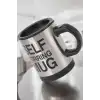 AsilTech Mikser Kupa Yazılı Mug Bardak Karıştırma Özelliği