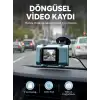 AsilTech Mini Araç İçi Kamera Sürekli Kayıt Geniş Açılı Yeni Nesil