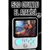 AsilTech Mini Atari El Atarisi 3.5 inç Ekran Çift Konsol 666 Adet Retro Oyun Gameboy El Atarisi