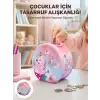 AsilTech Mini Çocuk Para Kasası Güvenli Kilitli Birikim Kutusu