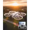AsilTech Mini Drone Kameralı Headless Mod LED Işıklı Akıllı Uçuş Sistemi