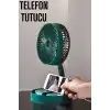 AsilTech Mini Fan Soğutucu Telefon Tutucu Vantilatör