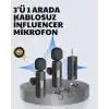 AsilTech Mobil Uyumlu Mikrofon - Dış Mekân İçin İdeal