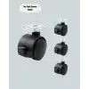 AsilTech Mobilya İçin Kilitli 4 cm Tekerlek Ayak Seti