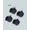 AsilTech Mobilya İçin Kilitli 4 cm Tekerlek Ayak Seti