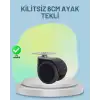 AsilTech Mobilya Tekerleği 6 cm Kilitsiz Tekli Satış