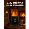AsilTech Modern Tasarımlı Alev Efektli LED Aromaterapi Hava Nemlendirici Yeni Nesil