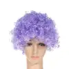 AsilTech Mor Renkli Kıvırcık Peruk