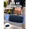 AsilTech Net Stereo Ses Sunan IPX5 Su Geçirmez Bluetooth Hoparlör Yeni Nesil