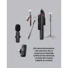 AsilTech NPL2S TRİPOT +K11 YAKA MİKROFONU SET