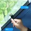 AsilTech Otomatik Makaralı Oto Ön Cam Güneşlik