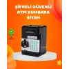AsilTech Otomatik Para Çeken Şifreli ATM Tasarımlı Kumbara