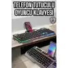 AsilTech Oyuncu Klavyesi Q Klavye RGB Işıklı Mouse Hediyeli