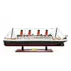 AsilTech Özel Tasarım Ahşap Işıklı Titanik Gemi - Model 2