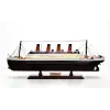 AsilTech Özel Tasarım Ahşap Işıklı Titanik Gemi - Model 2