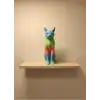 AsilTech Pastel Rainbow Kedi Figürü Masa ve Raf Üstü Ev Dekorasyonu