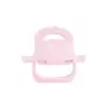 AsilTech Pembe Bebek Silikon Diş Kaşıyıcı